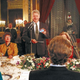 President Clinton tells a group of PlatinumPlus Preferred citizens about the many benefits they will enjoy as members.